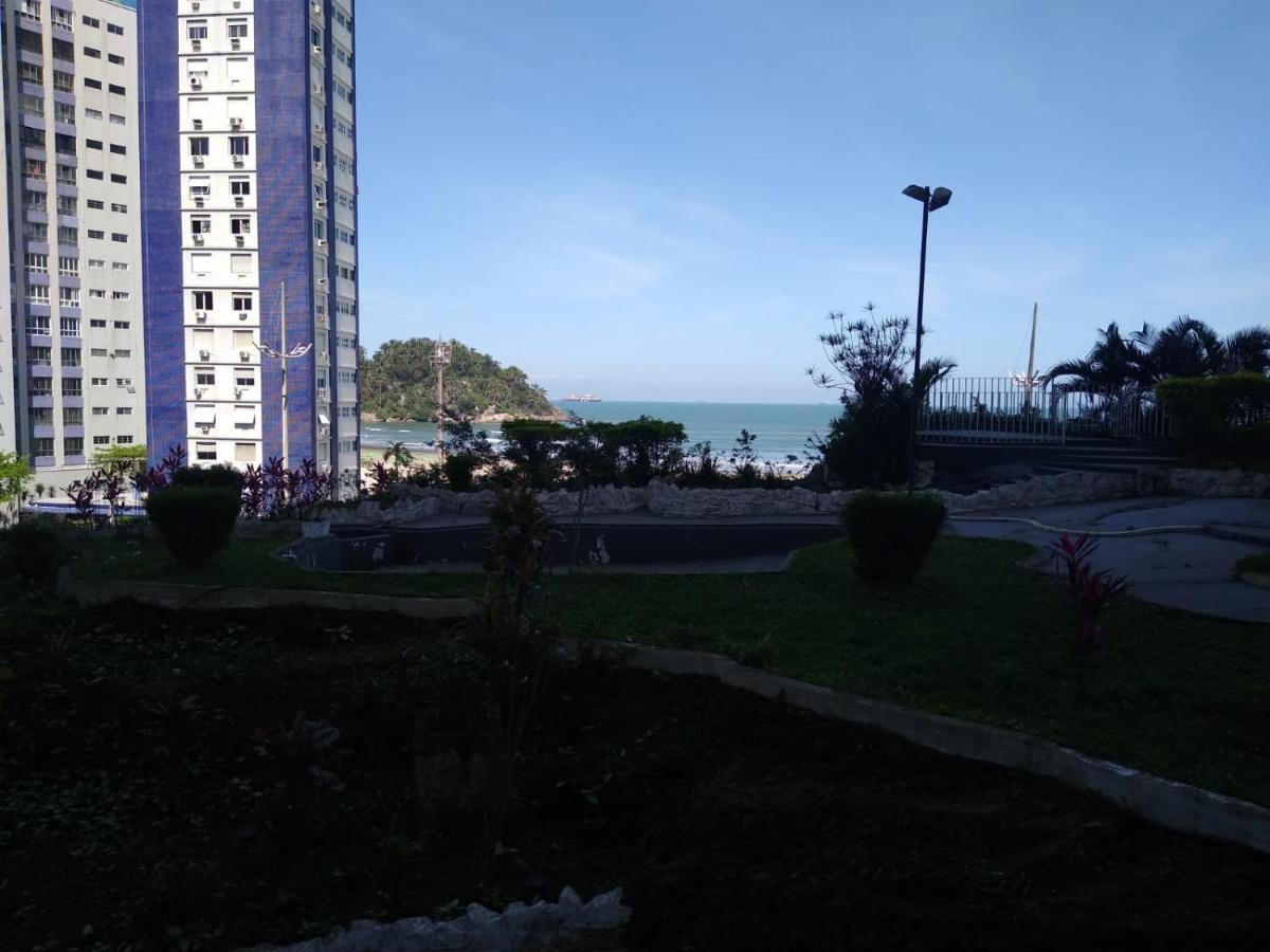 Apartmán Apartamento Pe Na Areia Com Vista Mar E Wi-Fi Loftjl Com 01 Vaga De Garagem Sujeita A Disponibilidade Santos  Exteriér fotografie