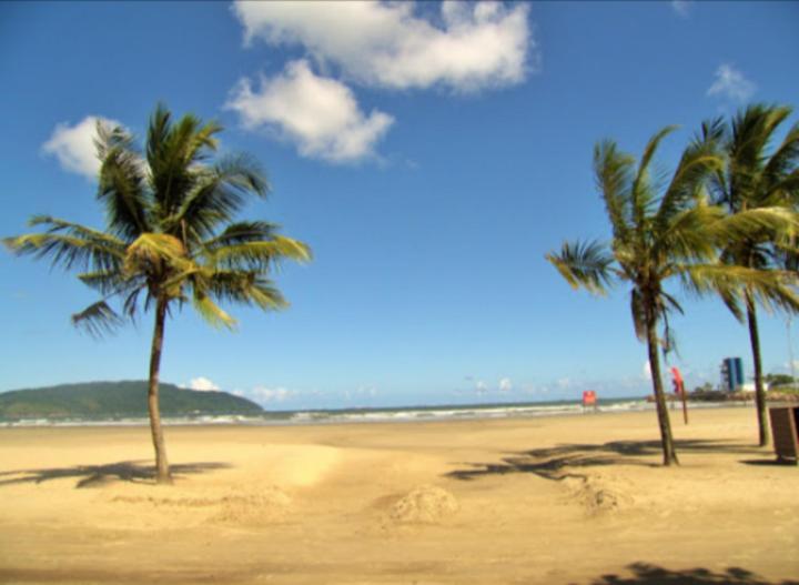 Apartmán Apartamento Pe Na Areia Com Vista Mar E Wi-Fi Loftjl Com 01 Vaga De Garagem Sujeita A Disponibilidade Santos  Exteriér fotografie